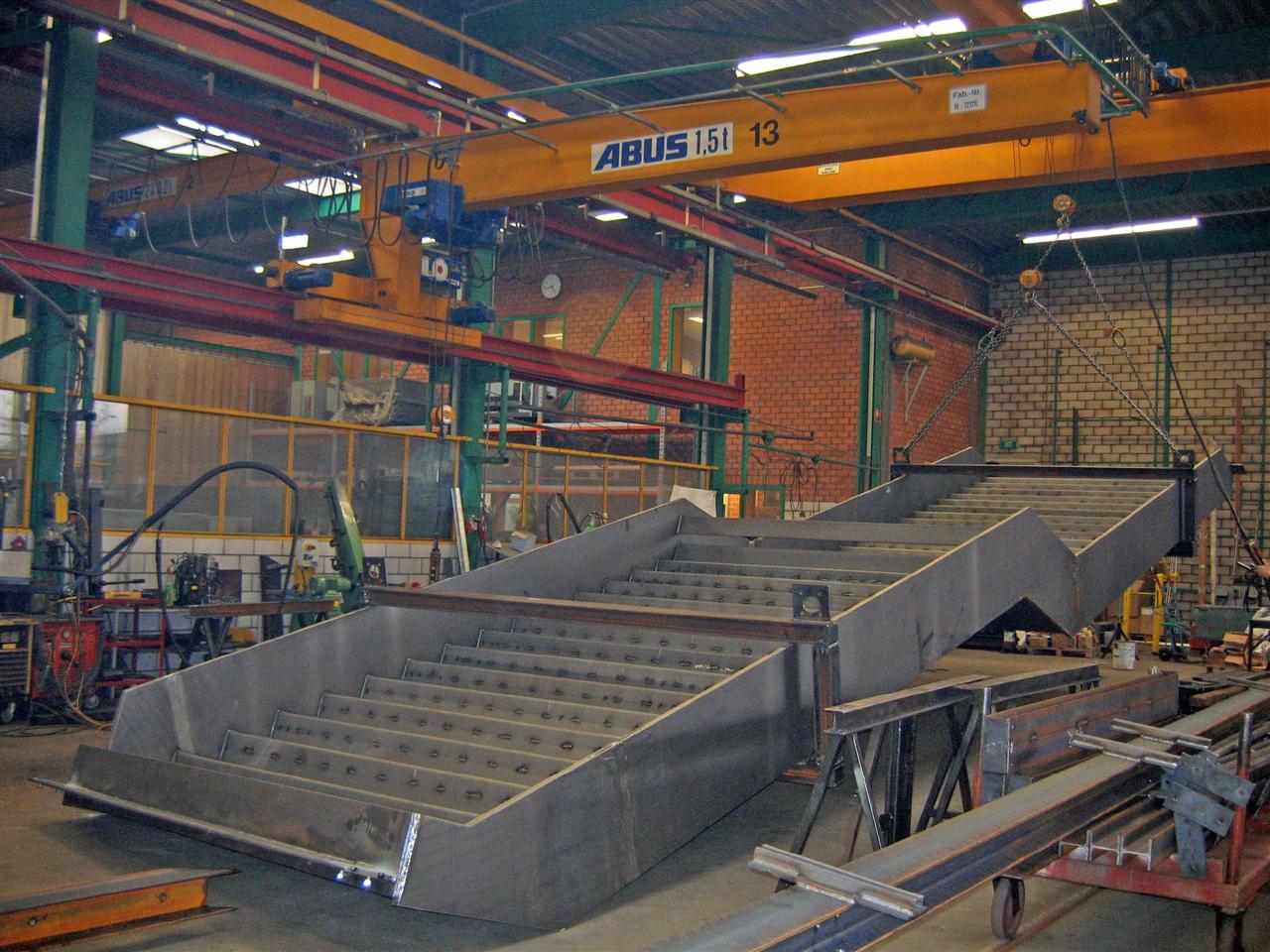 fabricage trap station Delft