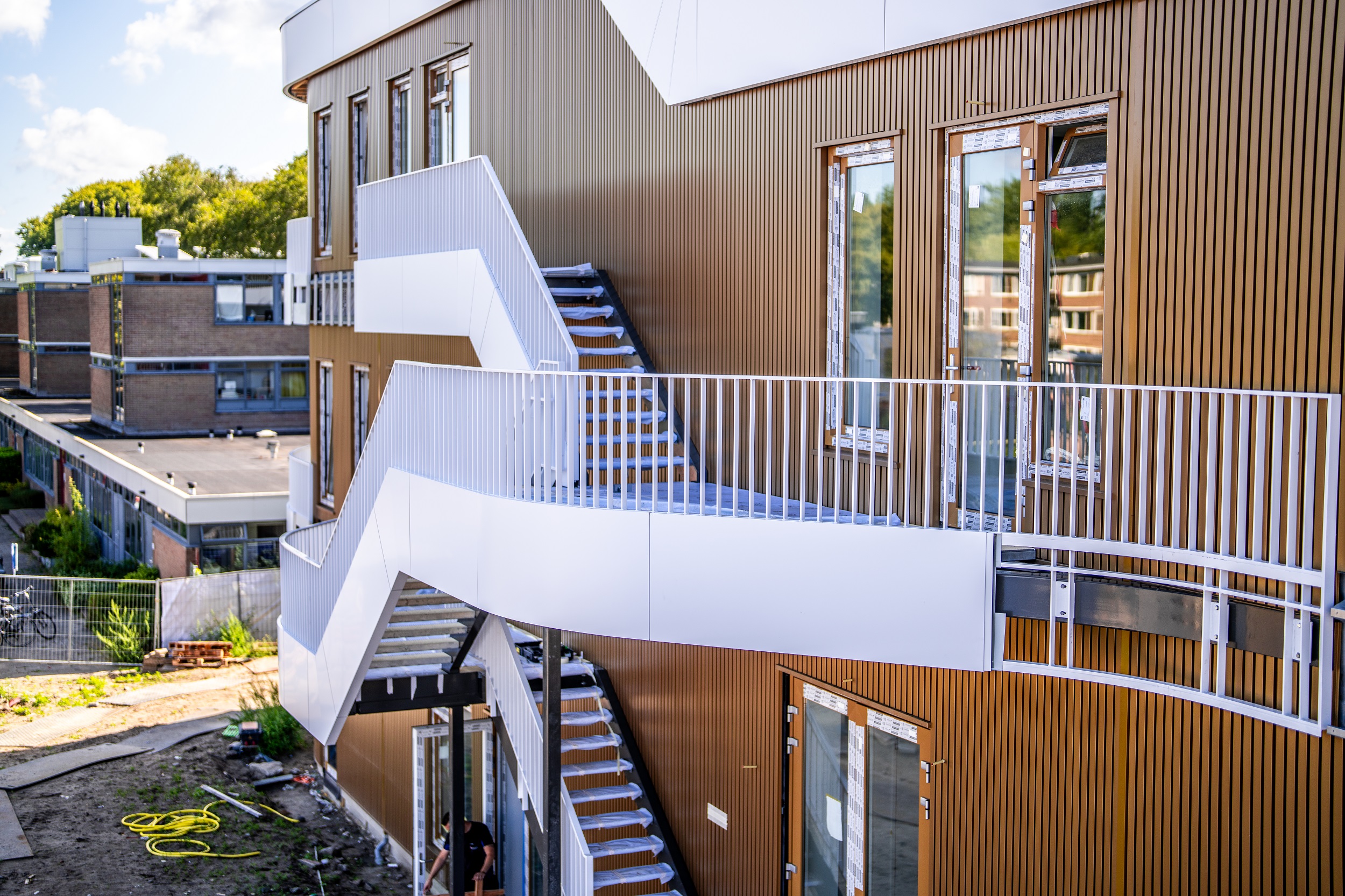 De Delftse Tuin - staalconstructie en trappen